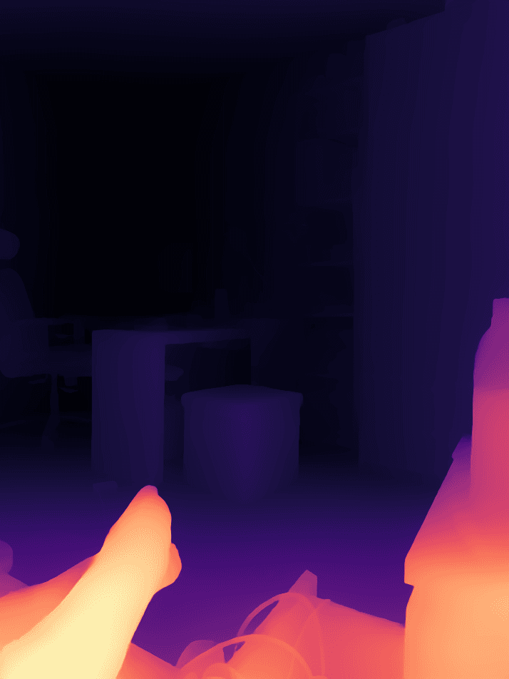 Depth estimation map