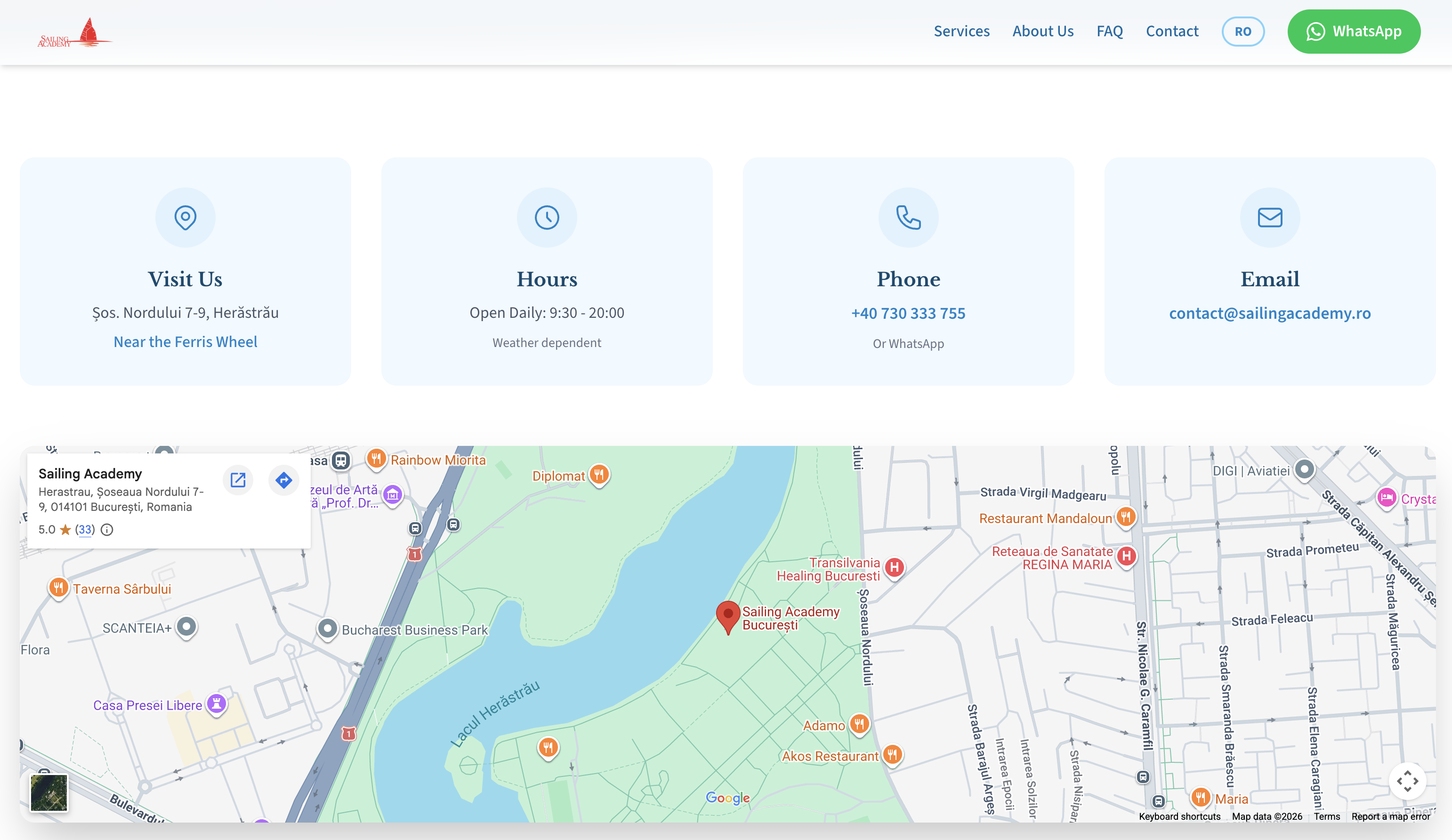 2026 contact page