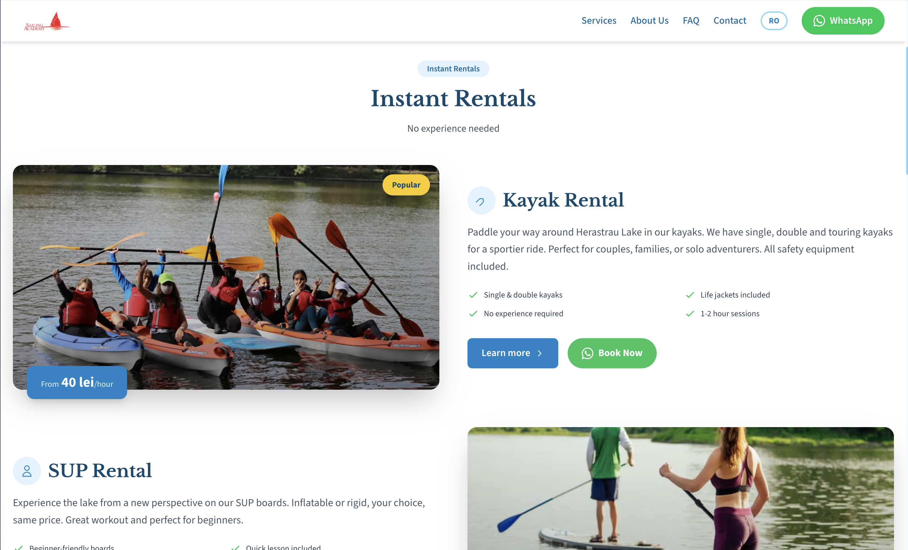 2026 services page